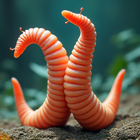 Lovey-dovey worms