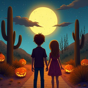 Desert Halloween