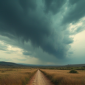 Storm Weer in die Karoo