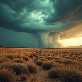 Storm Weer in die Karoo