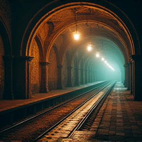 Halloween-Party im alten Bahnhof