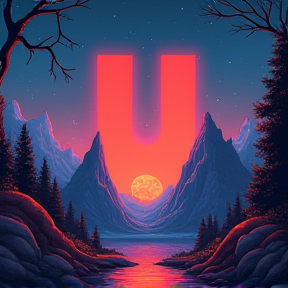 u