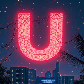 u