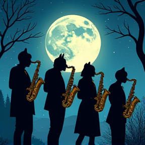 Moonlit Jazz Serenade