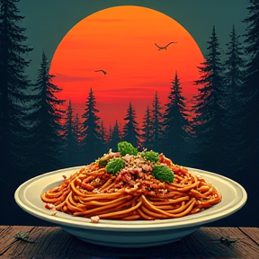 Spaghetti in the Evening