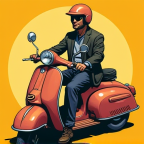 the scooter