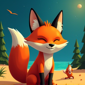 Un Foxey un bon Foxey