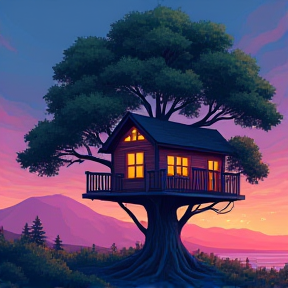 Excited Treehouse