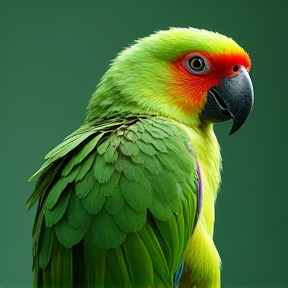 "I Am a Parrot, I Look Green"