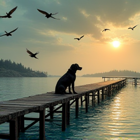 Morning on the Pier