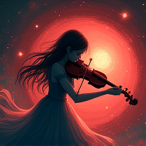 "The Girl with a Violin Heart"