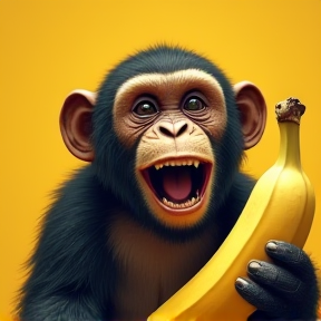 Der Affe und die Banane