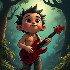 Liam de Kleine Baby Tarzan