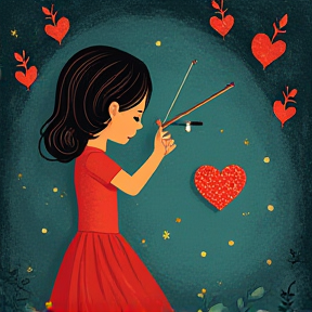 "The Girl with a Violin Heart"