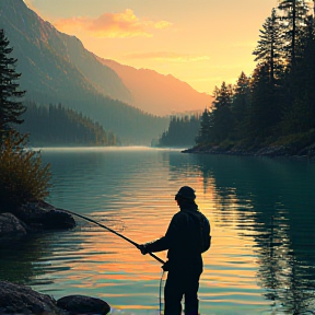 Fishing at Lake Roosevelt