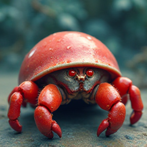 Mom hermit crab