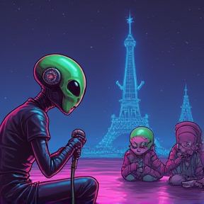 Alien Karaoke Night