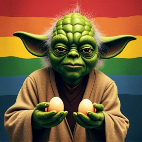 Eggs with Yoda