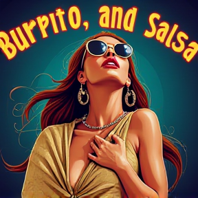 Burrito and Salsa