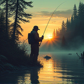 Sportsman of the Northwest Fishin' for a Biggen