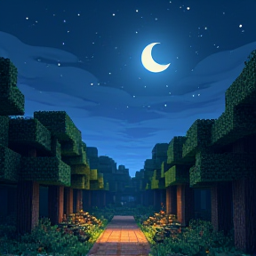 The First (Minecraft) Night