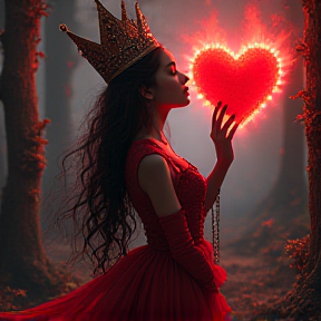 Queen of hearts