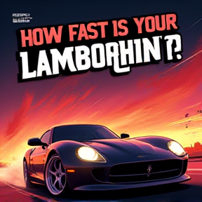 How Fast is Your Lamborghini?