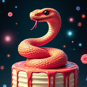 Snake in Cake