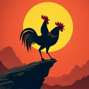 Rooster Riding