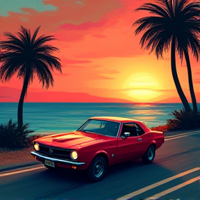 Cruisin' Sunset Vibes