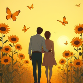 Sunflowers to Butterflies