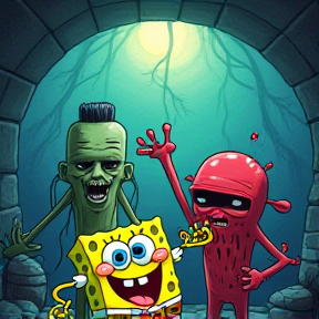 SpongeBob vs. SlendyBob Rap Battle