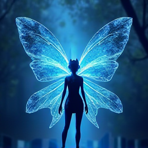 Blue Pixie Dreams