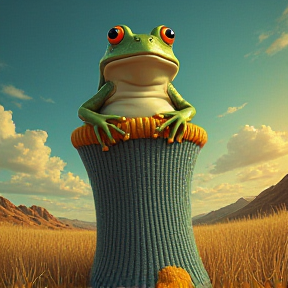 The Frog in the Sock