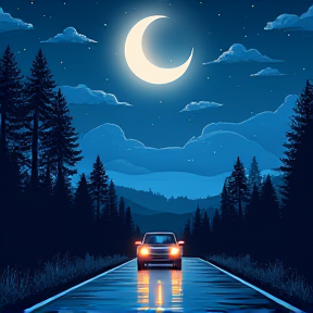 Midnight Road Trip