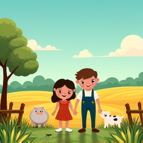 Mike and Mia's Farm Adventure