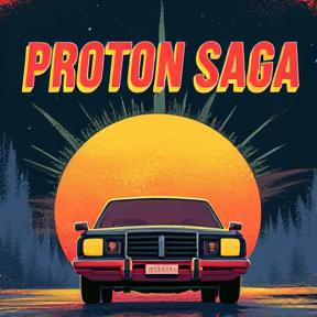 Proton Saga Kelabu