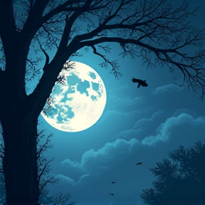 The Night Sorrow of the Moon