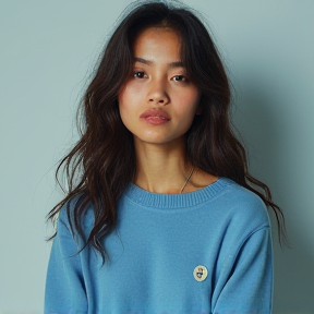 Blue Sweater Girl