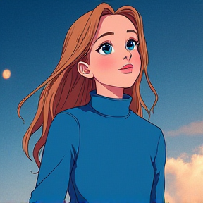 Blue Sweater Girl