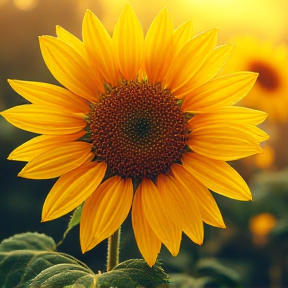 a sunflower