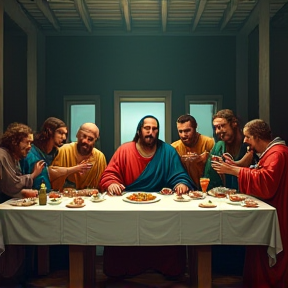 The last supper 