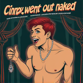 Cinny Went Out Naked!