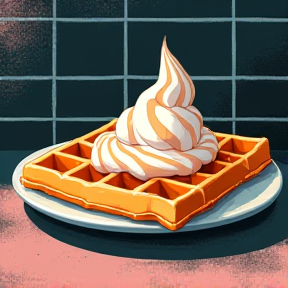 Waffles and Cream Dream