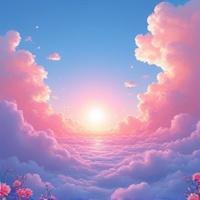 dreamy sky