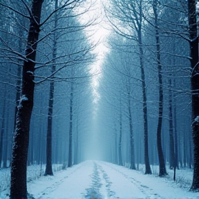 Winter Forest Walk