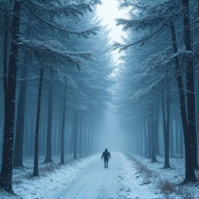 Winter Forest Walk