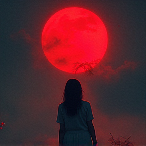 Red Sun Eclipse