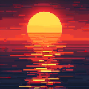 Pixelated Sun