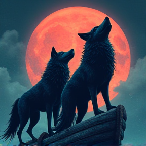 Lunar Wolves on the Rise